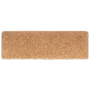 trappemåtter 30 stk. 65x21x4 cm beige rektangulær kant