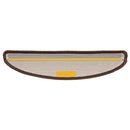 trappemåtter 20 stk. 56x17x3 cm brune halvrunde