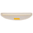 trappemåtter 20 stk. 56x17x3 cm hvide halvrunde