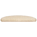 trappemåtter 20 stk. 65x21x4 cm cremefarvede halvrund store