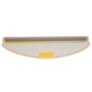 trappemåtter 20 stk. 65x21x4 cm cremefarvede halvrund store