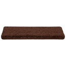 trappemåtter 20 stk. 65x21x4 cm brune rektangulære kanter