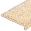 trappemåtter 20 stk. 65x21x4 cm cremefarvede rektangulære kanter