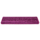trappemåtter 20 stk. 65x21x4 cm violet rektangulær kant