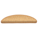 selvklæbende trappemåtter 30 stk. 56x17x3 cm sisal-look sisal