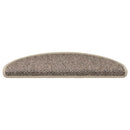selvklæbende trappemåtter 30 stk. 65x21x4 cm sisal-look beige