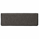 selvklæbende trappemåtter 30 stk. 65x21x4cm sisal-look antracit