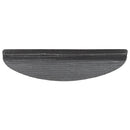 selvklæbende trappemåtter 20 stk. 56x17x3 cm antracitgrå