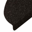 selvklæbende trappemåtter 30 stk. 56x17x3 cm antracitgrå