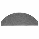 selvklæbende trappemåtter 30 stk. 65x22,5x3,5 cm grå