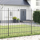 Havehegn 2 pcs Grå 170 x 215 cm Pulverlakeret stål