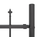 Havehegn 3 pcs Grå 170 x 215 cm Pulverlakeret stål