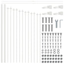 Havehegn Woerden 7 pcs Hvid