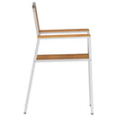 Have Stol 8 pcs Massiv teaktræ og rustfrit stål