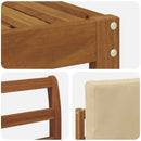 Udendørs sofagruppe med pude 6 pcs Naturlig og Beige