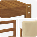 Udendørs sofagruppe med pude 10 pcs Naturlig og Beige