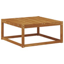 Udendørs sofagruppe 8 pcs Naturfarvet Massivt Akacietræ