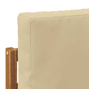 Udendørs sofagruppe med pude 6 pcs Naturlig og Beige
