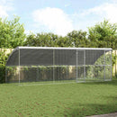 Hønsebur 3 stk. Sølv 600 x 200 x 200 cm Galvaniseret stål