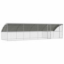 Hønsebur 4 stk. Sølv 800 x 200 x 200 cm Galvaniseret stål