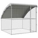 Hønsebur Sølv 2 x 2 x 2 m Galvaniseret stål