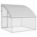 Hønsebur Sølv 2 x 2 x 2 m Galvaniseret stål