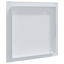 Adgangspaneler 2 stk. Hvid 15 x 15 cm ABS Plastik