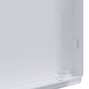 Adgangspaneler 2 stk. Hvid 15 x 23 cm ABS Plastik
