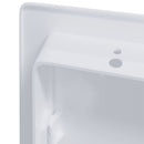 Adgangspaneler 2 stk. Hvid 15 x 23 cm ABS Plastik