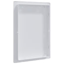Adgangspaneler 2 stk. Hvid 15 x 23 cm ABS Plastik