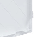 Adgangspaneler Hvid 40 x 40 cm ABS Plastik