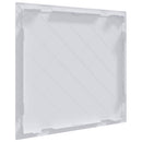 Adgangspaneler Hvid 40 x 40 cm ABS Plastik