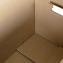 Flyttekasse 20 pcs Naturfarvet 59 x 31,5 x 31,5 cm Pap