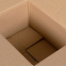 Foldbar Kasse 50 pcs Naturfarvet 20 x 15 x 10 cm Pap