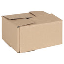 Foldbar Kasse 50 pcs Naturfarvet 20 x 15 x 10 cm Pap