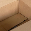 Foldbar Kasse 50 pcs Naturfarvet 25 x 17,5 x 10 cm Pap
