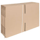 Foldbar Kasse 50 pcs Naturfarvet 30 x 30 x 15 cm Pap