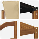 Udendørs sofagruppe med pude 6 pcs Naturlig og Beige
