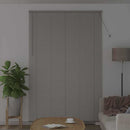 Persienner Sølv 220 x 140 cm 25 mm Aluminium