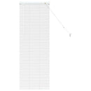 Persienner Hvid 130 x 45 cm 25 mm Aluminium