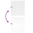 Persienner Hvid 175 x 155 cm 25 mm Aluminium