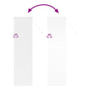 Persienner Hvid 220 x 65 cm 25 mm Aluminium