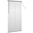 Persienner Sort 220 x 120 cm 25 mm Aluminium