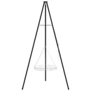 Bål tripod 2 pcs Sort Stål