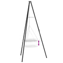 Bål tripod 2 pcs Sort Stål