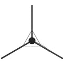 Bål tripod 2 pcs Sort Stål
