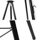 Bål tripod 3 pcs Sort Stål