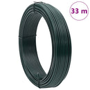 Tremmebindingswire Grøn 33 m PVC