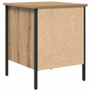Sengebord artisan eg 40 x 42 x 50 cm Laminat træ og metal