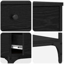 Konsolbord Sort eg 75 x 34,5 x 75 cm Konstrueret træ